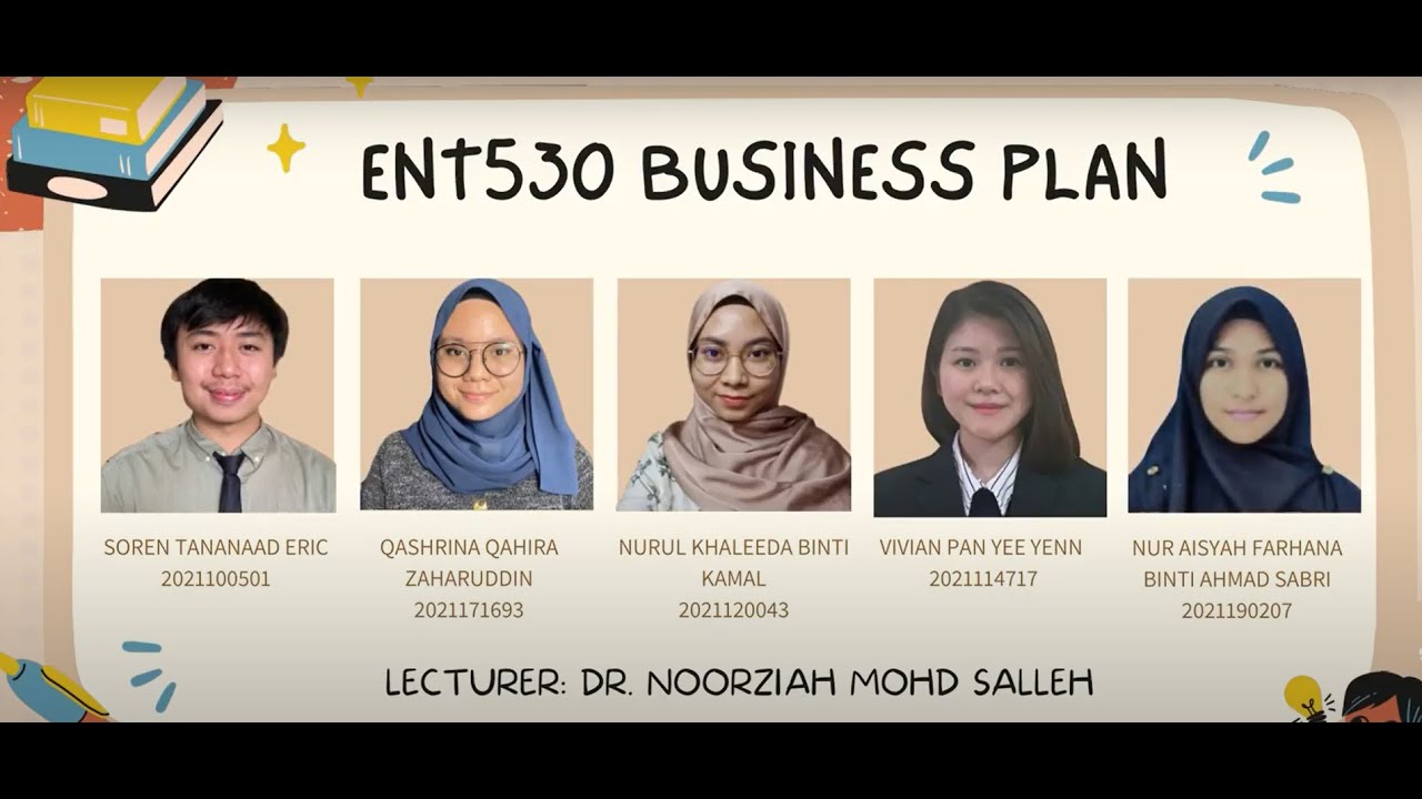 Ent530 business plan