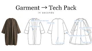 How to Create Tech Pack Flat Sketches in Seconds