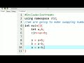Swapping of two numbers || C++ Practicing || Join us For More #coding