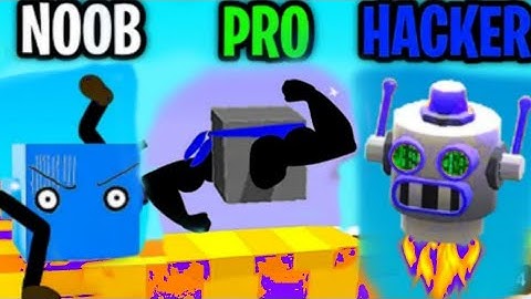NOOB vs PRO vs HACKER - Draw Climber