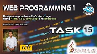 Celebrity Web Programming 1 | Task 15 | Java Institute | Bhathiya Jayasinghe Wealth
