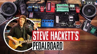 Steve Hackett's Pedalboard for Genesis Foxtrot