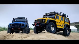 RC Car HG P411 1:10 4x4 Off-road Electric Climbing Vehicle With Winch Light Sound Effect Smoke