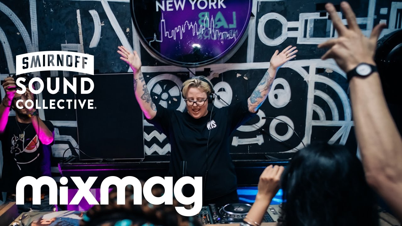 THE BLESSED MADONNA celebrating International Women's Day in The Lab NYC at 