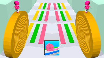 LAYERS ROLL⭕🌈🏃‍♂️ Gameplay All Levels Walkthrough Mobile Game Update Pro Level / pt. 3