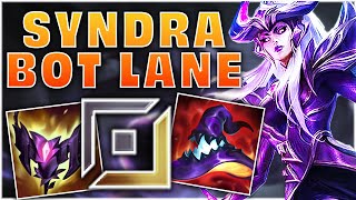 Syndra Bot Lane Full Ap Build League Of Legends Gameplay