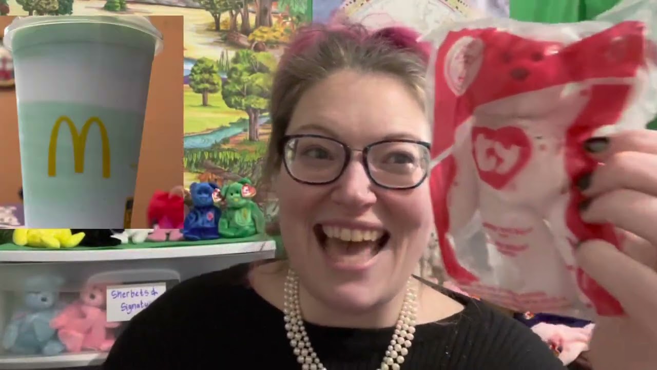 Teenie Beanie Babies McDonald’s 2004 25th Anniversary Happy Meal Toys Ty 