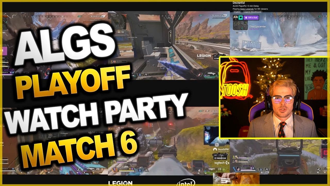 Daltoosh going crazy- $500K ALGS PLAYOFF WATCH PARTY with Daltoosh - MATCH 6 HIGHLIGHTS