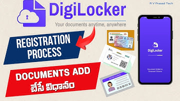 Digilocker Registration Process Is SUPER Easy | DigiLocker use in Telugu