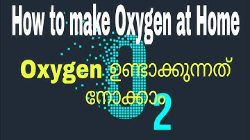 How To make oxygen at Home | oxygen generator making | PSA Technology explanation malayalam
