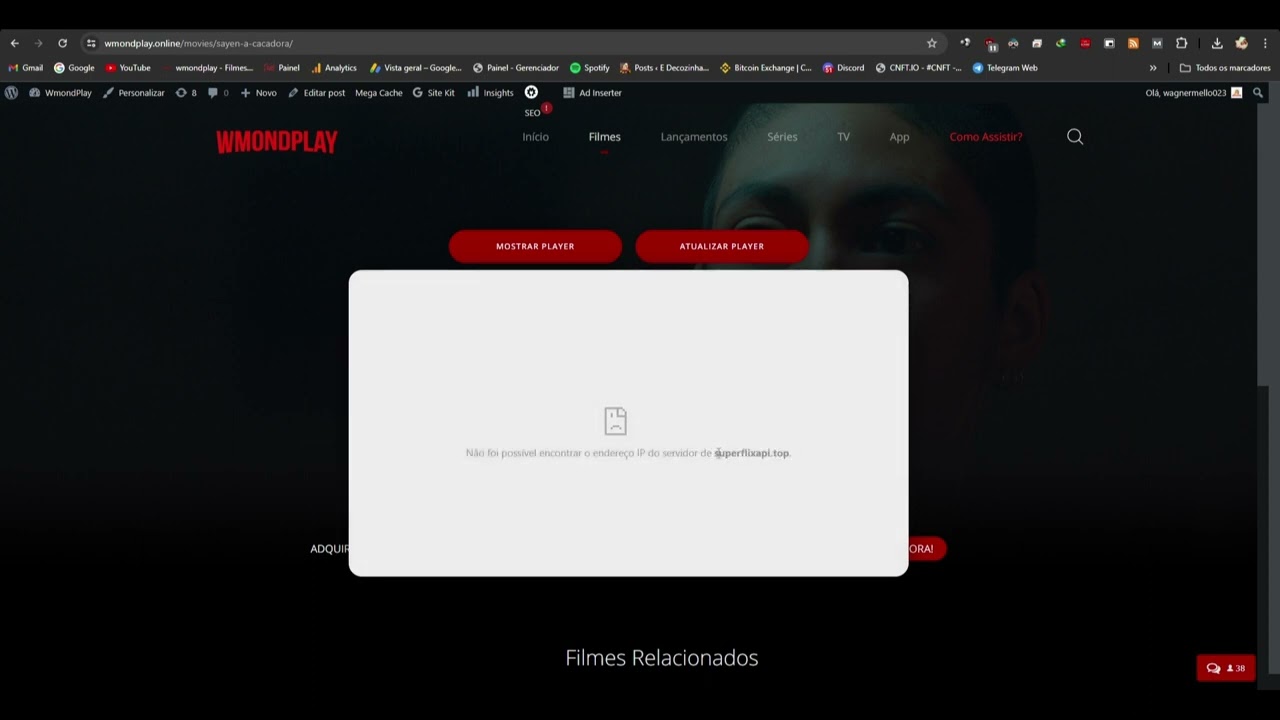dns error nos navegadores