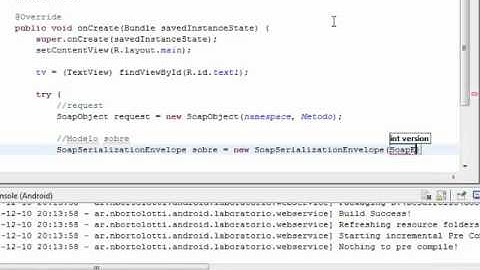 Android, ¿Como consumir un Servicio Web?