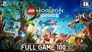 LEGO Horizon Adventures PS5 - Full Game 100% Longplay Walkthrough 4K 60FPS