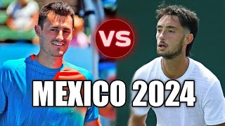 Thiago Agustin Tirante vs Bernard Tomic MEXICO 2024 Highlights