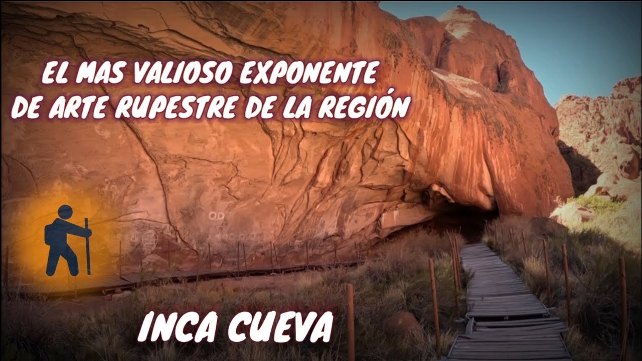 INCA CUEVA , JUJUY, ARGENTINA . El más valioso exponente de arte rupestre de la región.  #incacueva