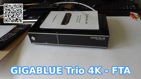 Gigablue Trio 4K Satellite Receiver & FTA