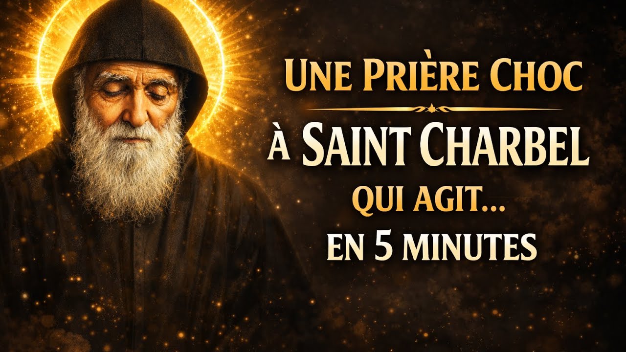 💙 PRIÈRE DE GUÉRISON PROFONDE à SAINT CHARBEL 🙏 CORPS, ÂME & ESPÉRANCE