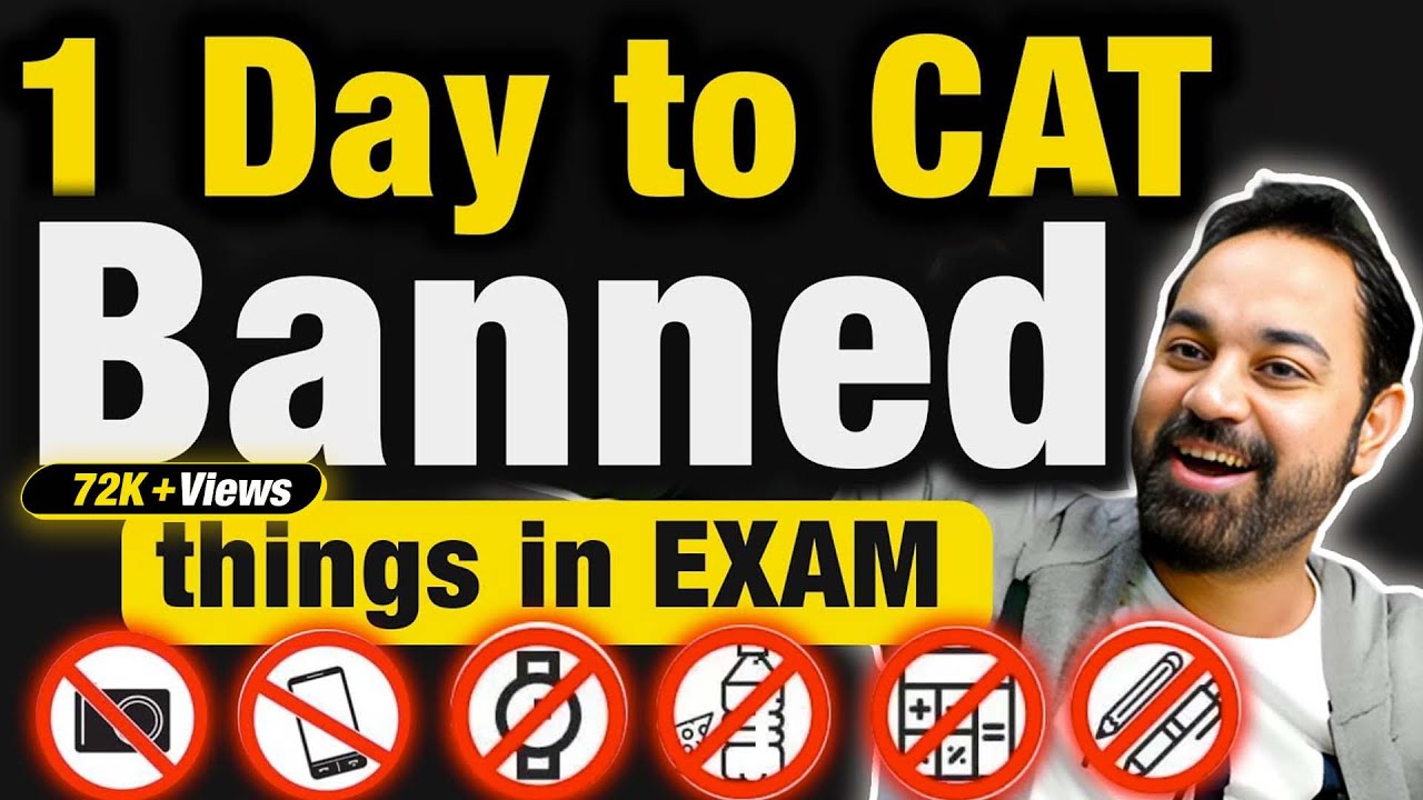 One day to CAT 2023 Exam | Admit Card | Check list for Exam | Final D ...