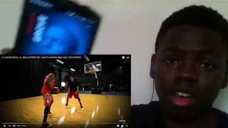 1v1 BASKETBALL vs. NBA SUPERSTAR JAMES HARDEN! NBA LIVE 18 SURPRISE!