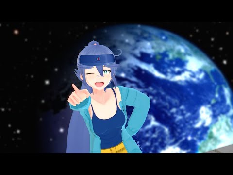 【Genderbend AU Ace Attorney MMD】Caelum Terran/Aoi Daiyo - 惑星ループ/Planet Loop