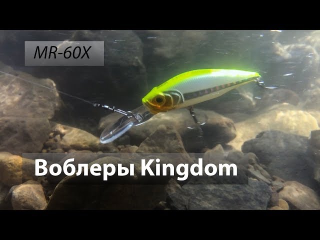 Глубоководные воблеры Kingdom модель MR-60X из Китая. X-TS