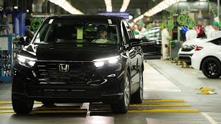 Production of All-New 2023 Honda CR-V Begins in North America