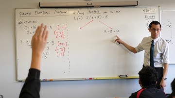 Solving Equations with Brackets (1 of 2: Review & introduction)