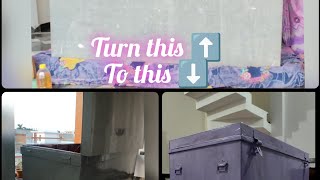 Turn an old Trunk box into something beautiful and aesthetic 🤞