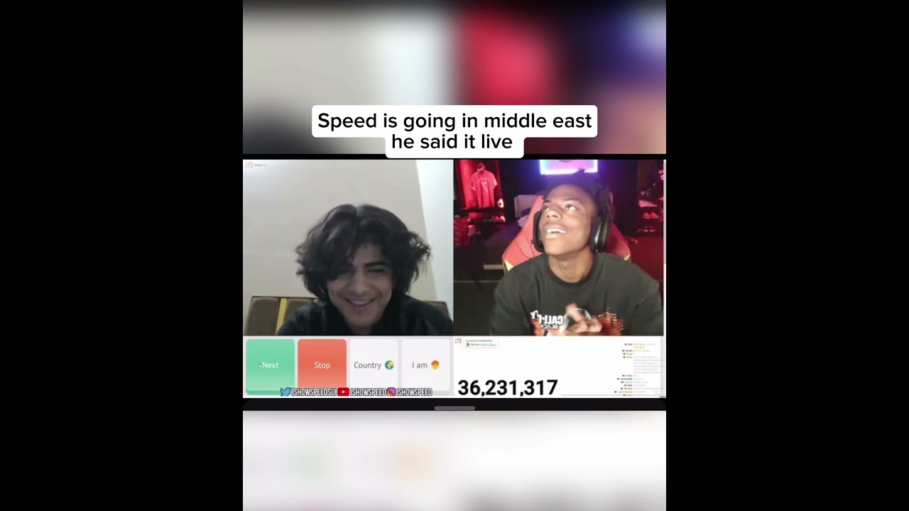 Speed going in every country 