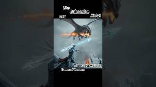 Dragon And Night King Clash