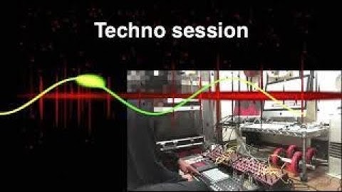 Ableton Live   BEHRINGER NEUTRON　KORG KAOSSPAD　Techno Session 1