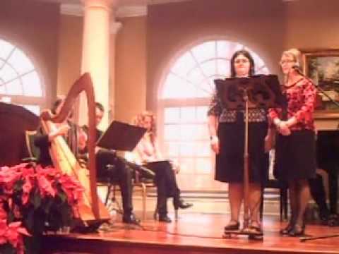 Silent Night - Mary Randall-Becky Bearden-Peggy Emrey-Nancy Addison, harpist