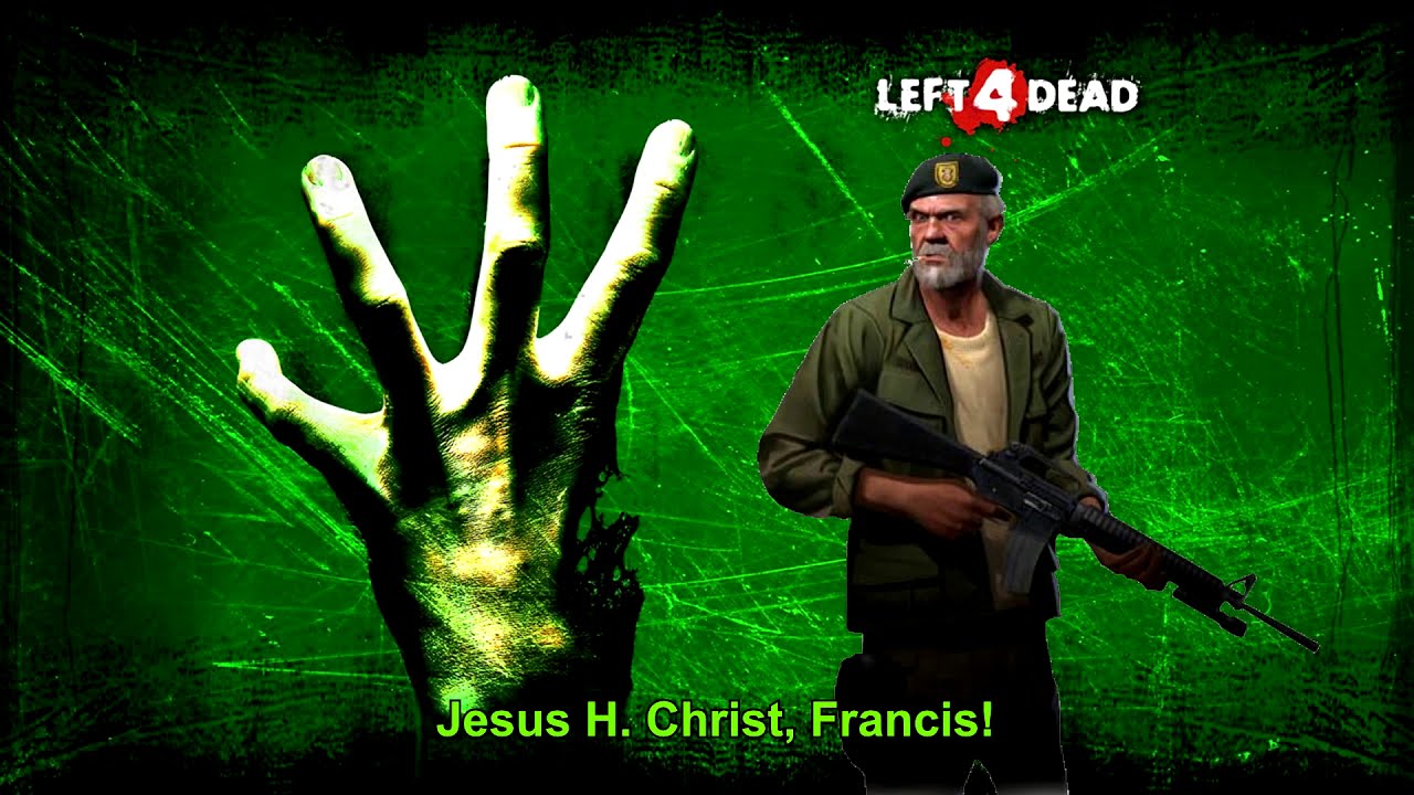 Bill doesn't like friendly fire - Left 4 Dead 2 (+Subtitles)