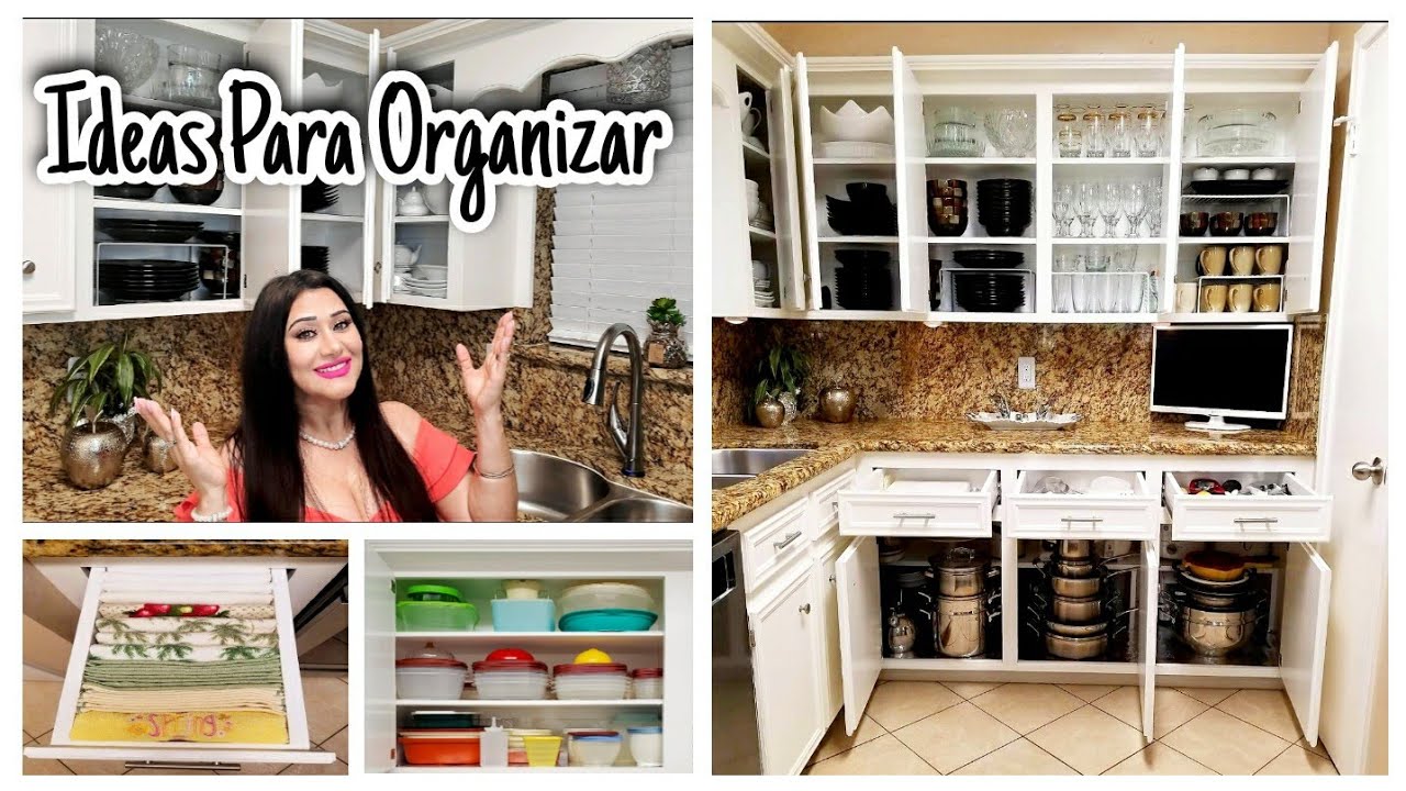 Ideas y Tips para Organizar Cocina Ordenar utensilios y Accesorios