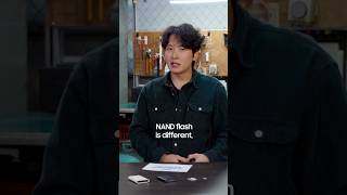 DRAM vs NAND Explained in 40 seconds #shorts