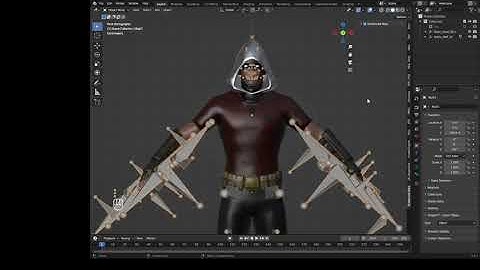 Batman Arkham Series Blender Rigging Tutorial