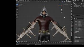 Batman Arkham Series Blender Rigging Tutorial