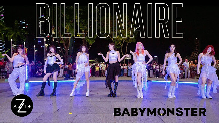 [KPOP IN PUBLIC / ONE TAKE] BABYMONSTER - 'BILLIONAIRE' | DANCE COVER | Z-AXIS FROM SINGAPORE