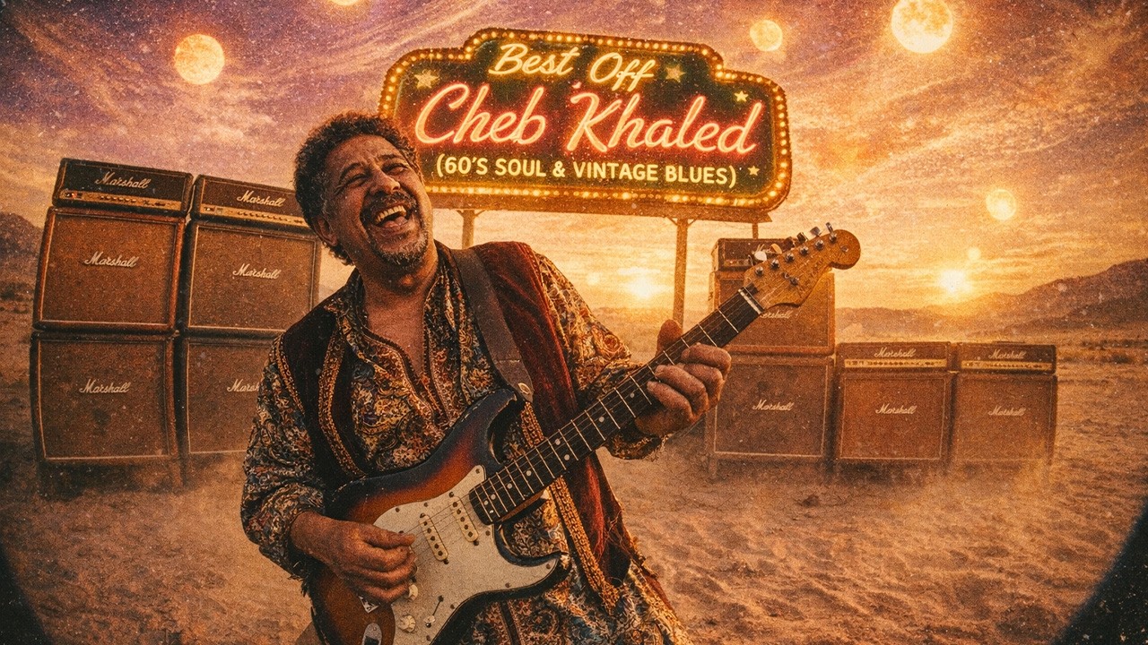 Cheb Khaled – 60’s Soul & Vintage Blues | Timeless Arabic Groove