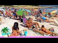 BEACH walk LA BARRA BEACH Maldonado Uruguay 4K video TRAVEL