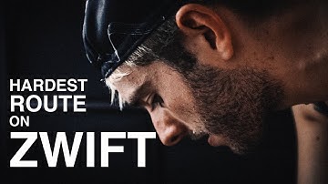 Riding the HARDEST route on Zwift - the Über Pretzel
