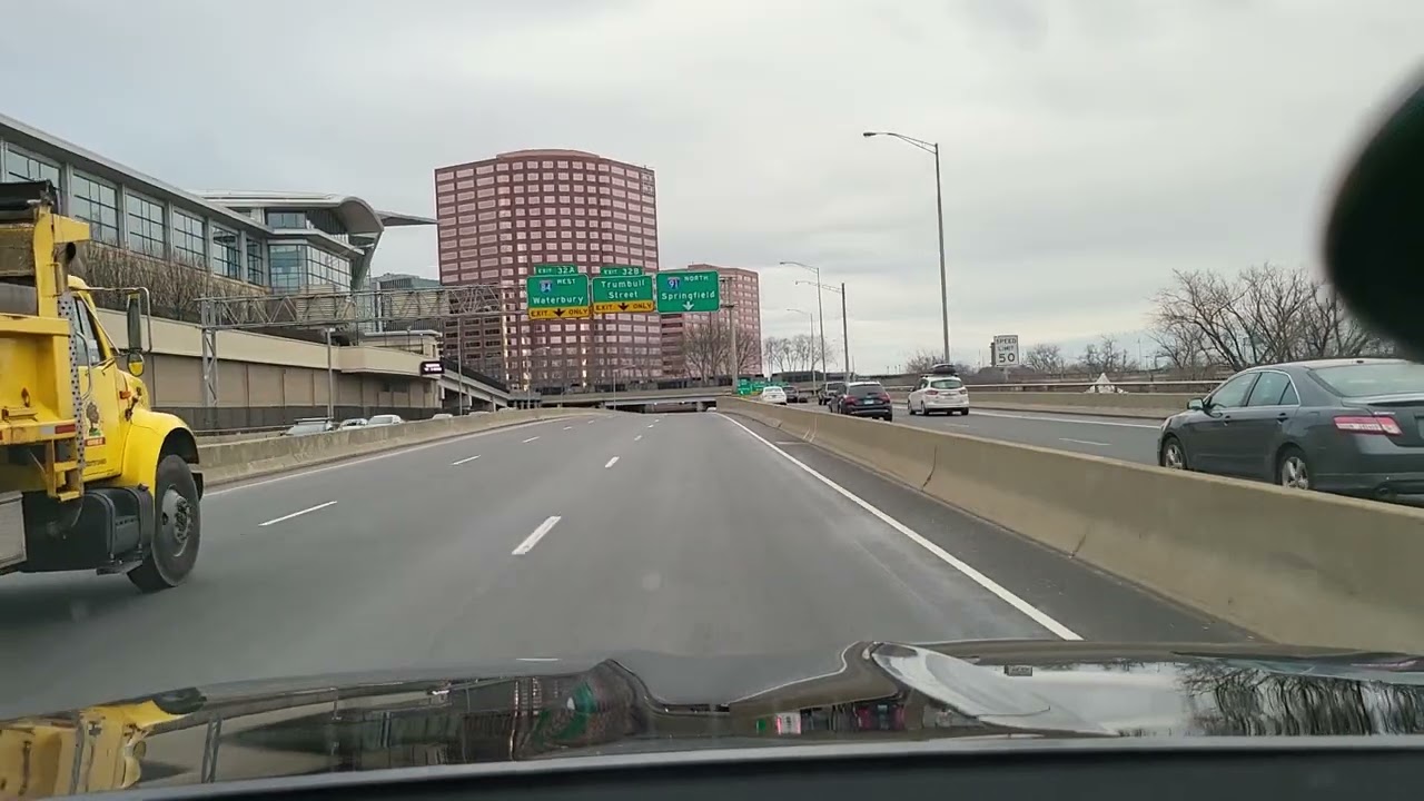 Driving from Middletown Connecticut to Bradley International Airport in Windsor Lock route 9 to I-91