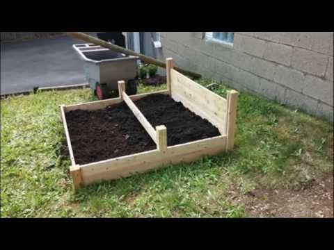 Tiered Cedar Raised Garden Bed; Raised Flower Beds, Raised Vegetable