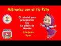 La piñata Tutorial de Masha con el Tío Pollo