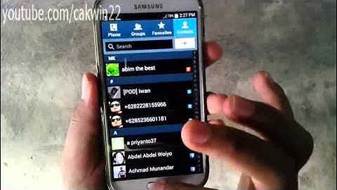 How to Backup Contacts on Samsung Galaxy  S4