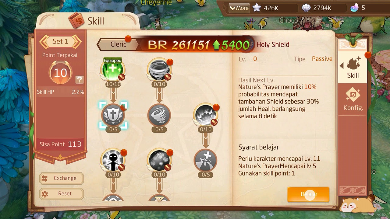 Build priest pro heal seger laplace m