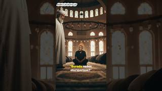 Camide arkada oturan garip adam. #ibretlihikaye #ibretliksözler #ibadet #namaz #imsak #islamihikaye