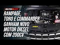 Rampage, Toro e Commander ganham novo motor 2.2 turbodiesel com 200cv - Auto Play