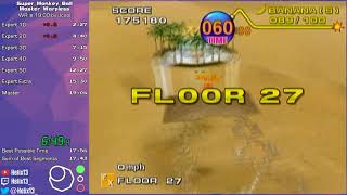 Super Monkey Ball - Master Warpless in 17:59 [Former World Record]