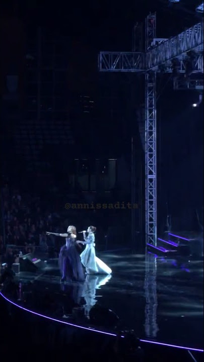 Rossa ft Mahalini - Lupakan Cinta at Fabula Concert Jakarta 141023. #mahalini #fabulaconcert #shorts